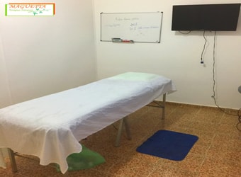 Sala preparada para Cursos